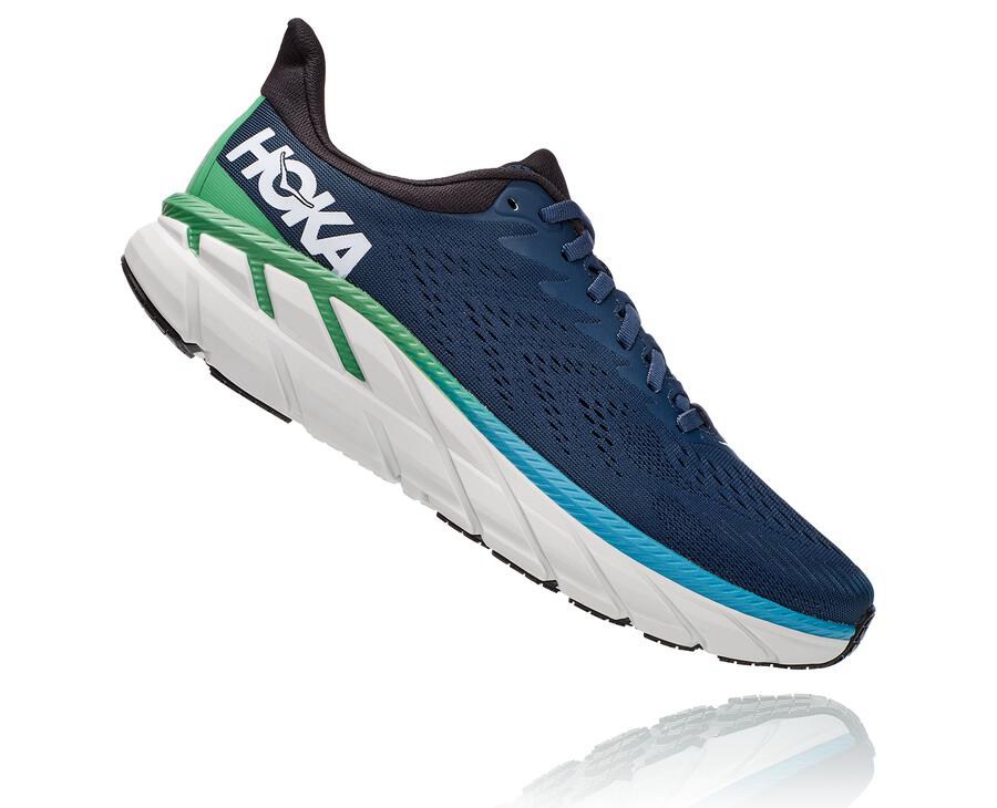 Hoka One One Løbesko Herre - Clifton 7 - Mørkeblå - 309715DSL